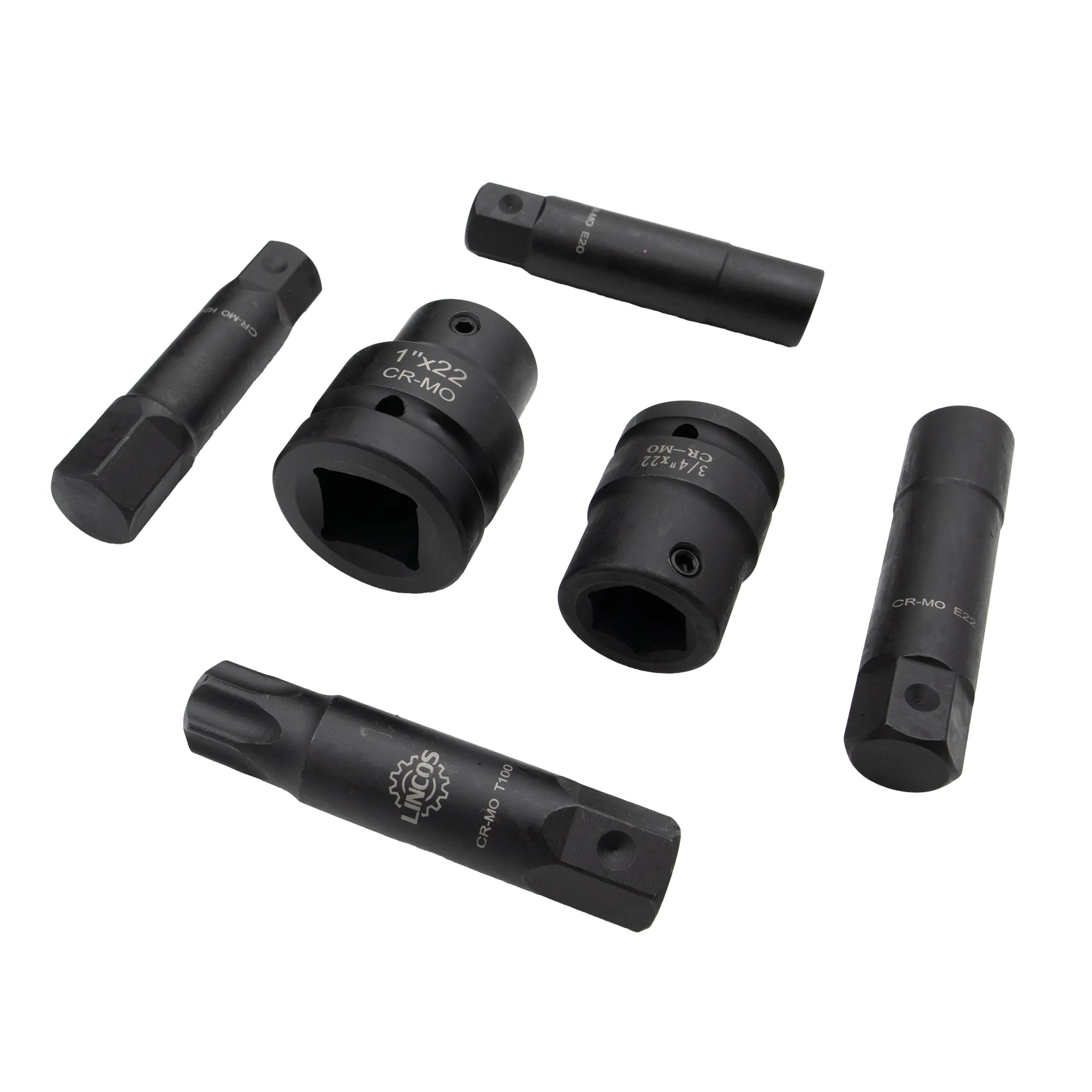 SET UDARNIH BITOVA I NASADNIH KLJUČEVA – HEX, TORX, E-PROFIL – 16 DELOVA - Slika 4